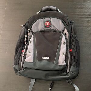 Uline Black and Gray Backpack for Men